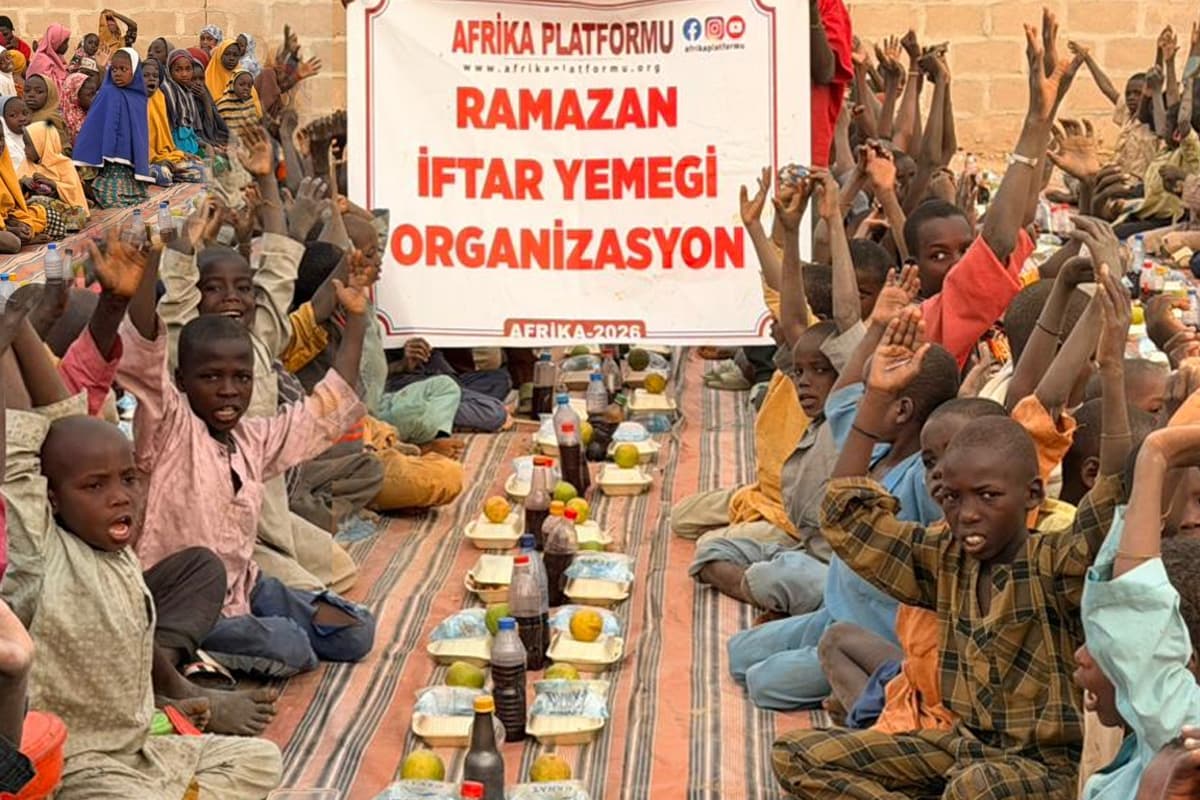 Afrika'da 2026 İlk İftar Soframızı Kurduk