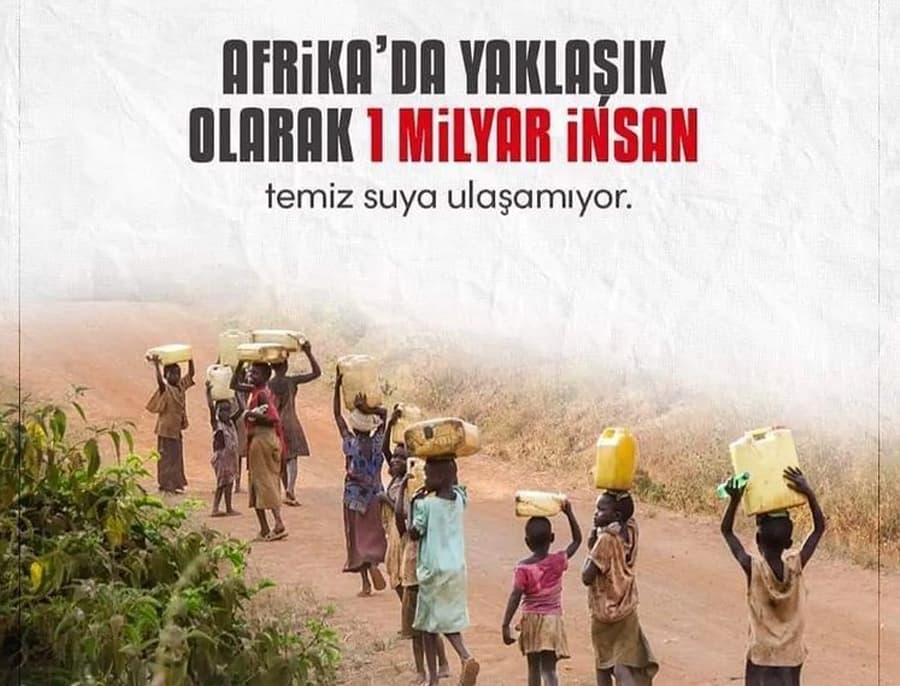 Afrika Su Kuyusu Yapımında Sizin De Desteğiniz Olsun