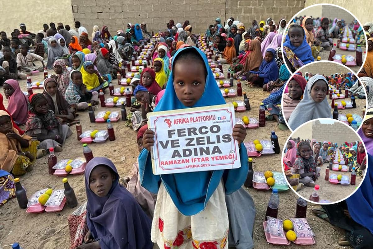 Afrika'da Yemek İkramları İle Yardımlarınızın Doğru Yere Ulaştırıyoruz